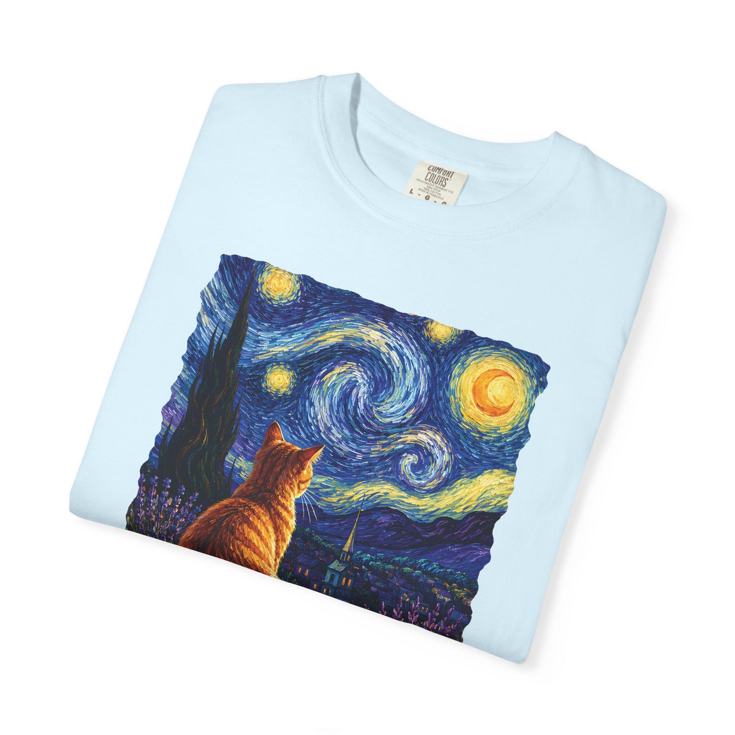 Let It Gogh Orange Cat T-Shirt