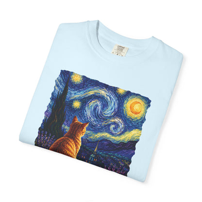 Let It Gogh Orange Cat T-Shirt