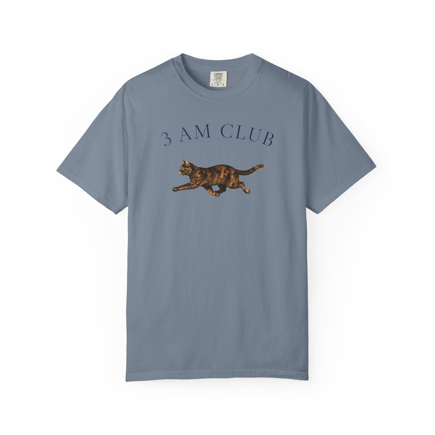 3 AM Club Tortie Cat T-Shirt