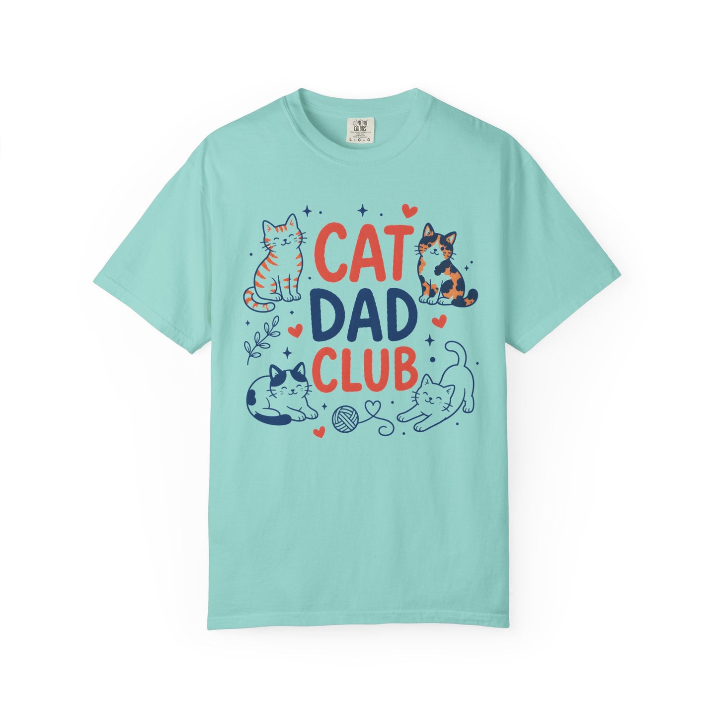 Cat Dad Club T-Shirt