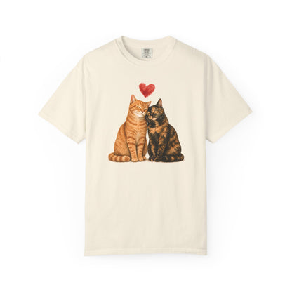 Orange & Tortie Cat T-Shirt