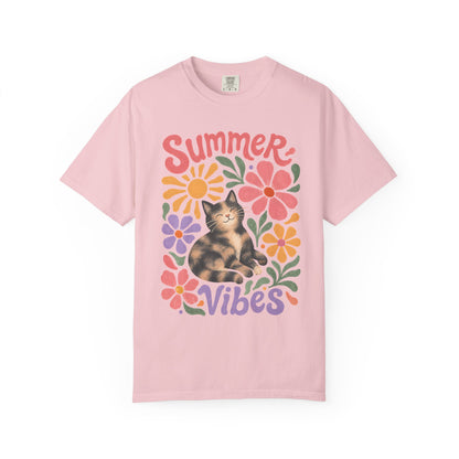 Summer Tortie Cat T-Shirt