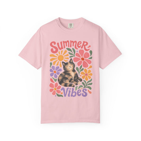 Summer Tortie Cat T-Shirt