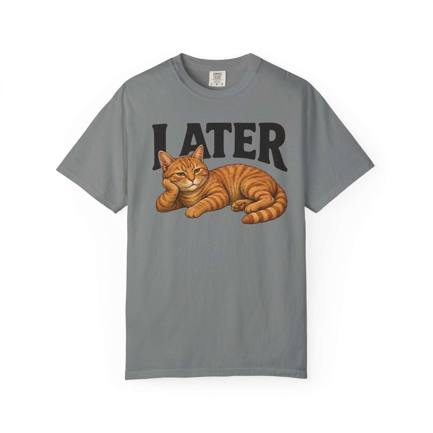 Later Orange Cat T-Shirt