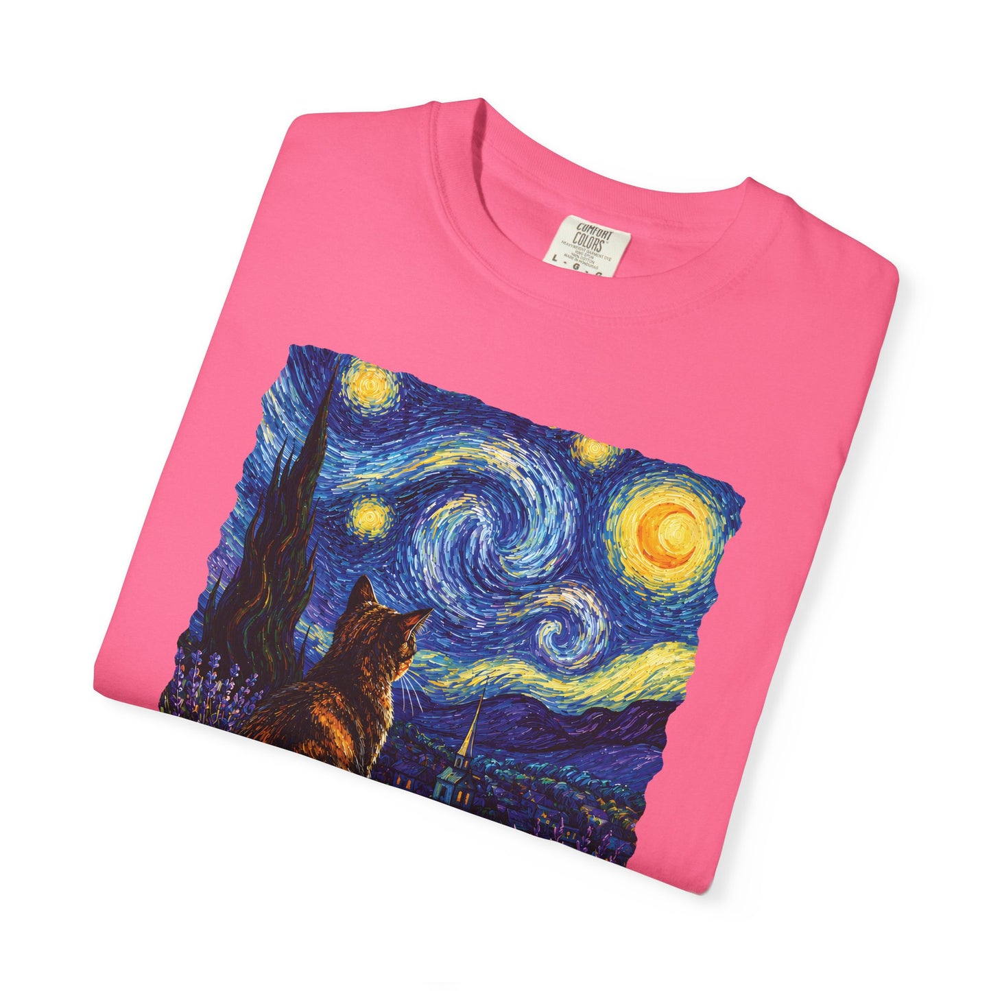 Let It Gogh Tortie Cat T-Shirt