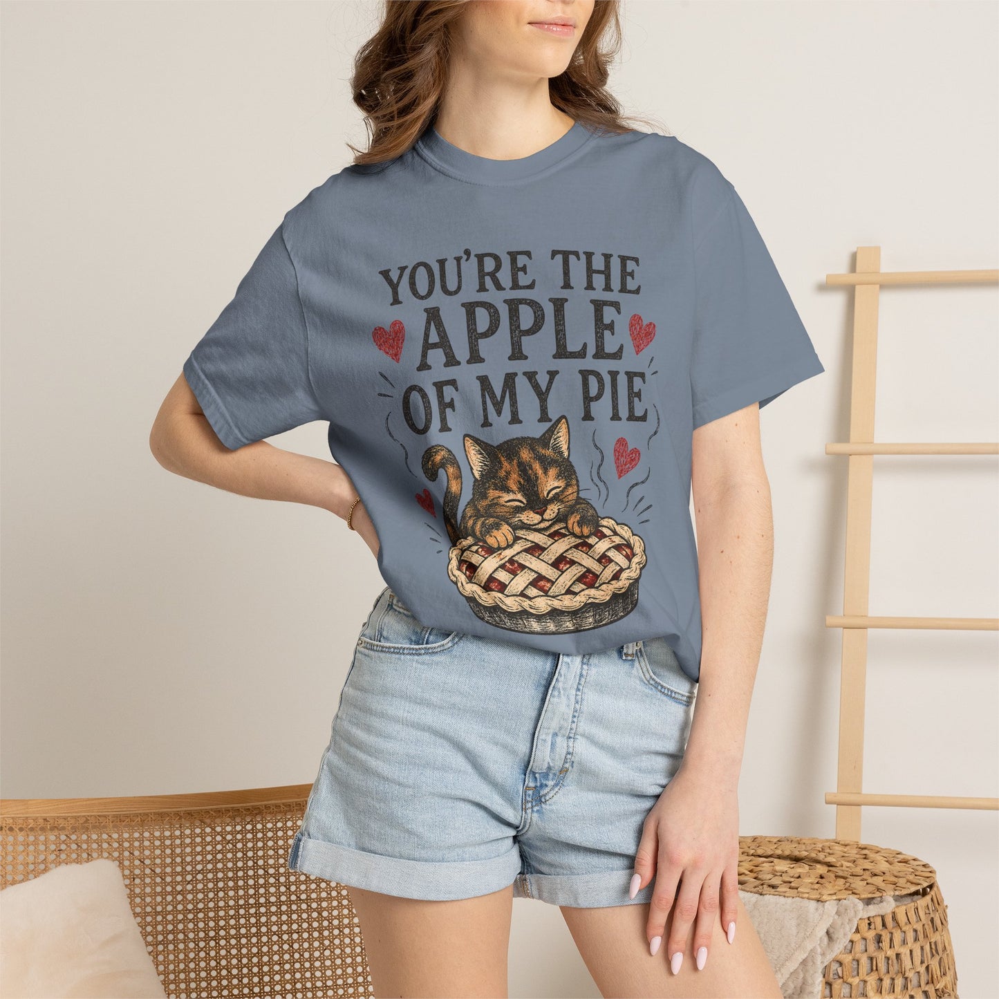 Apple of My Pie Tortie Cat T-Shirt