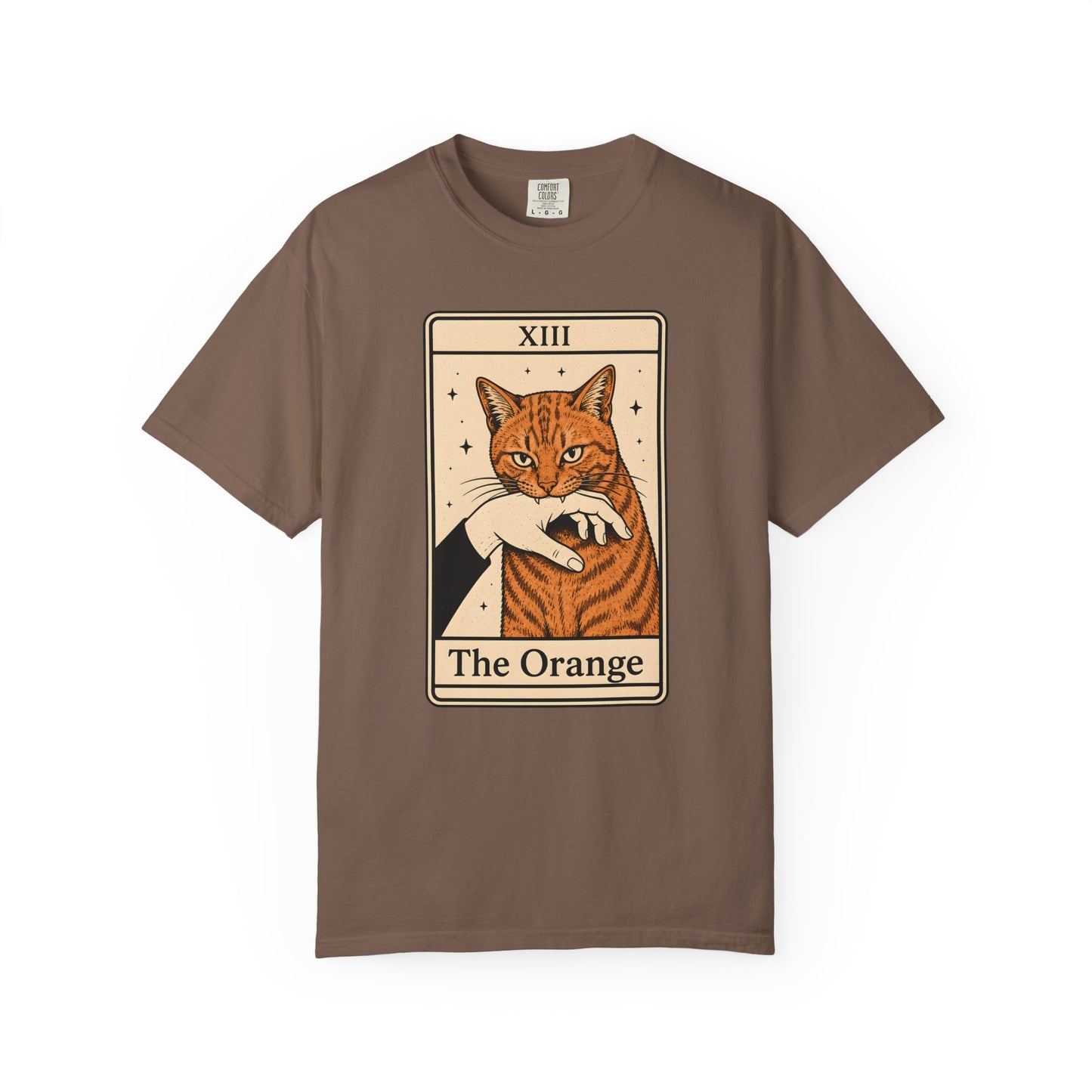 The Orange Tarot Cat T-Shirt