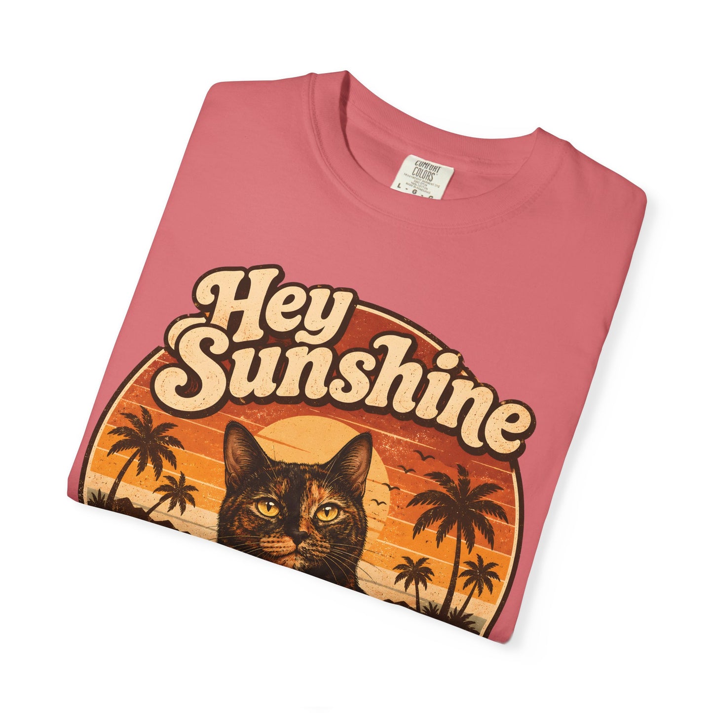 Hey Sunshine Tortie Cat T-Shirt