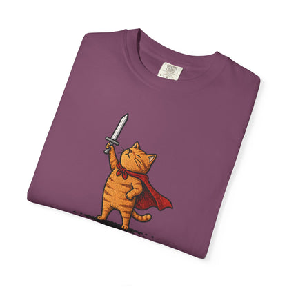 Huzzah Orange Cat T-Shirt