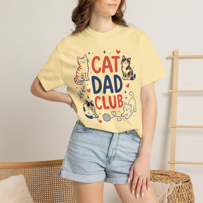 Cat Dad Club T-Shirt