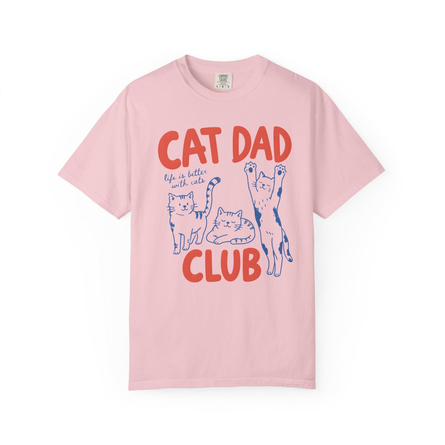 Cat Dad Club T-Shirt
