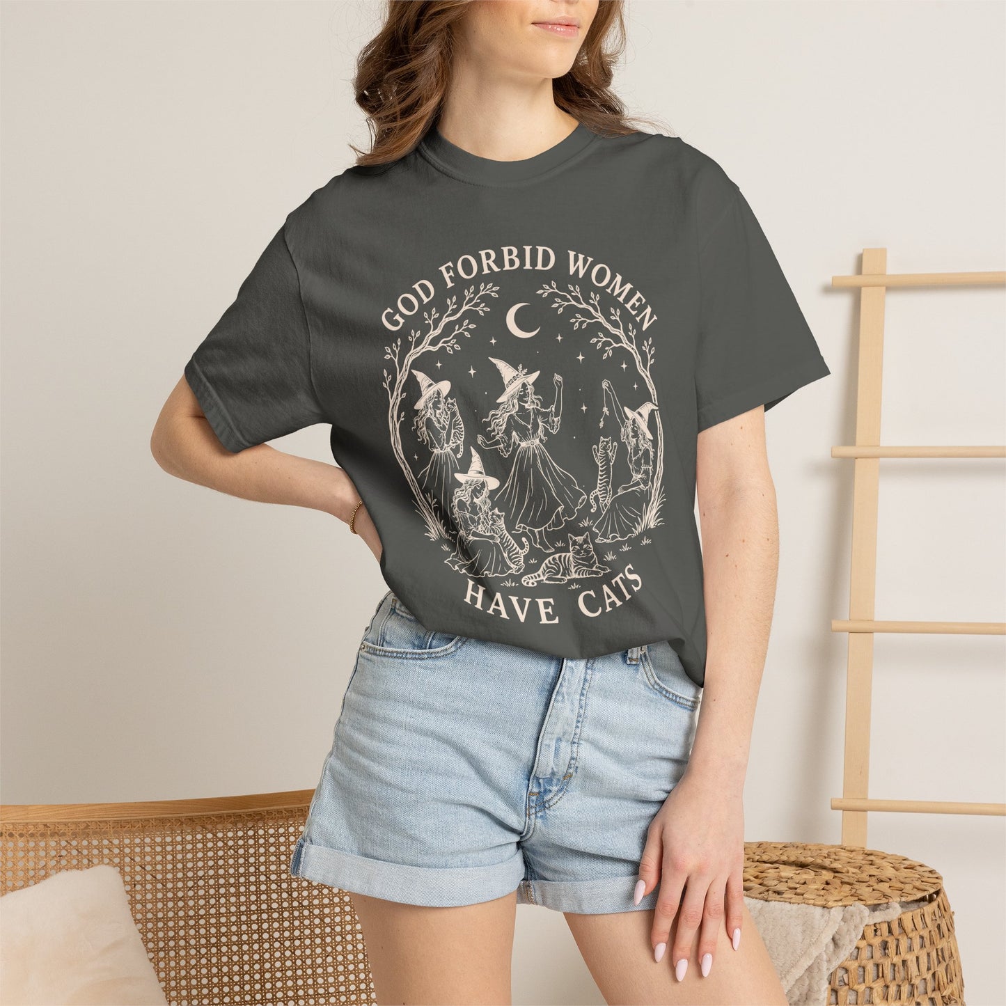 God Forbid Women Cat T-Shirt