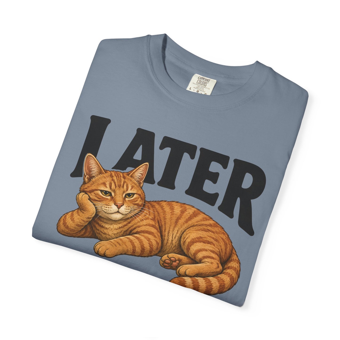 Later Orange Cat T-Shirt