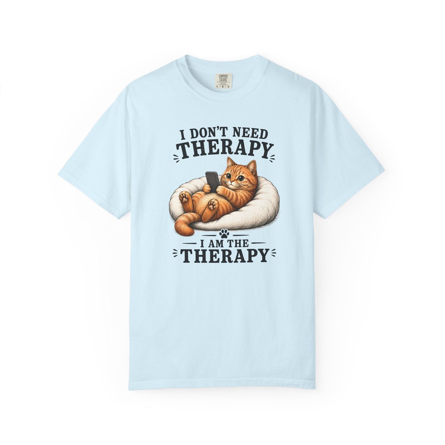 Therapy Orange Cat T-Shirt