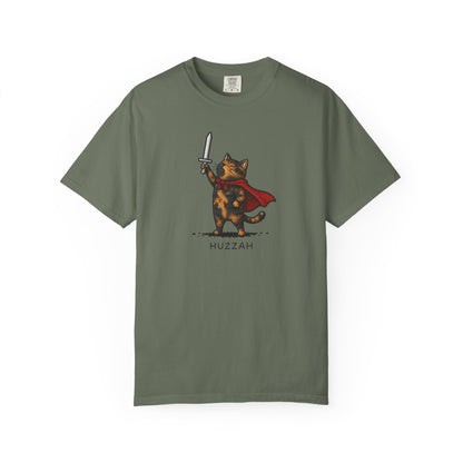 Huzzah Tortie Cat T-Shirt