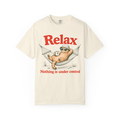 Nothing Is Under Control Cat T-Shirt