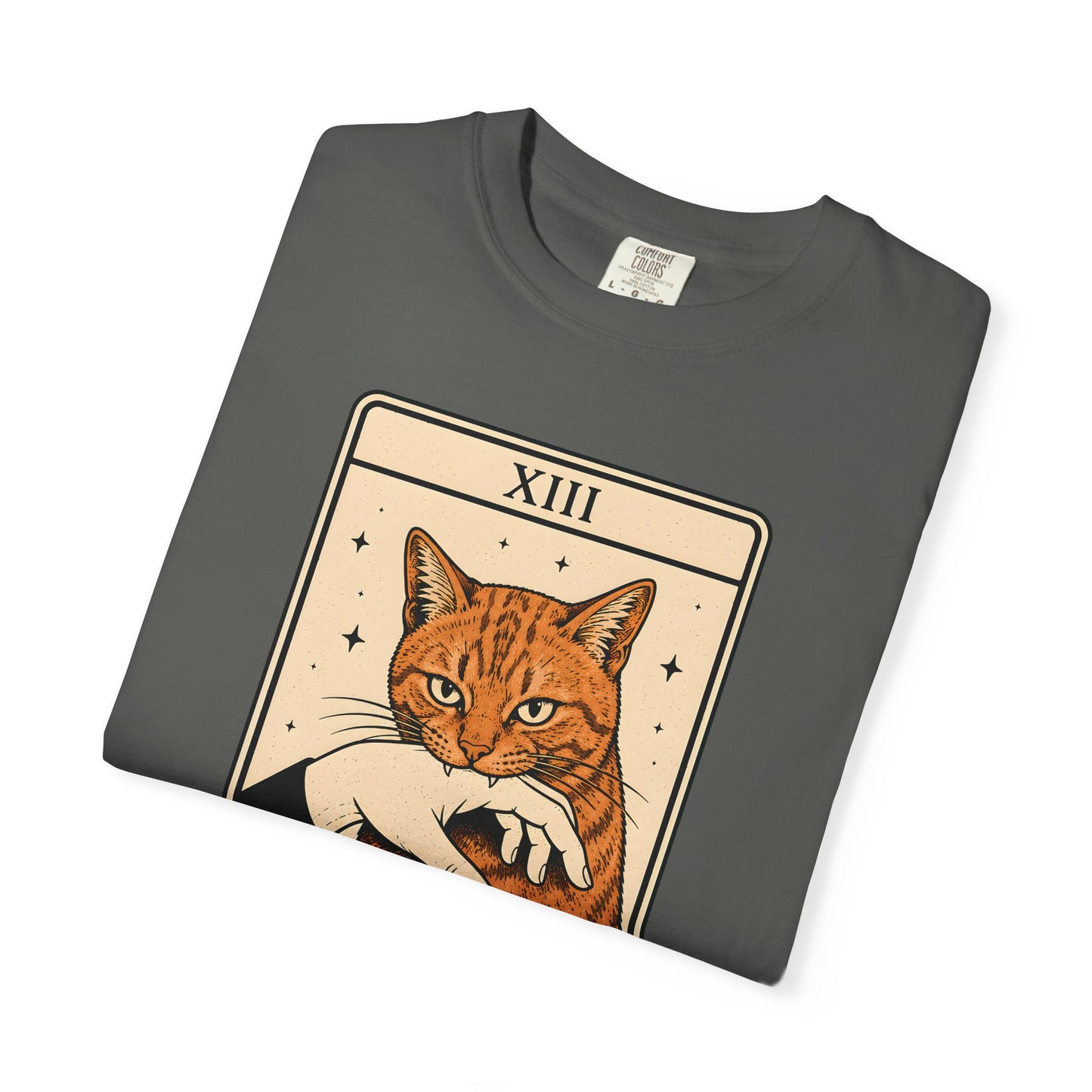 The Orange Tarot Cat T-Shirt