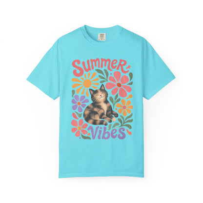 Summer Tortie Cat T-Shirt