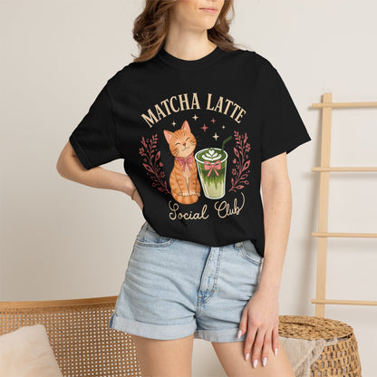 Matcha Latte Cat T-Shirt