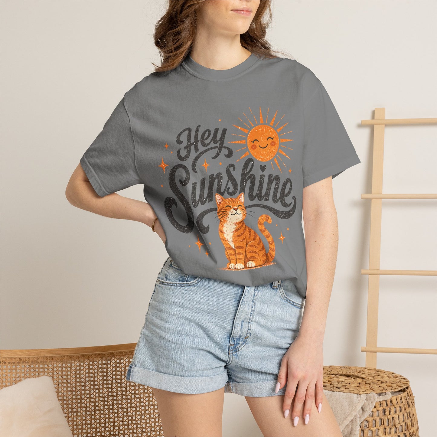 Hey Sunshine Cat T-Shirt