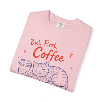 But First Coffee Cat T-Shirt