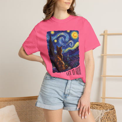 Let It Gogh Tortie Cat T-Shirt