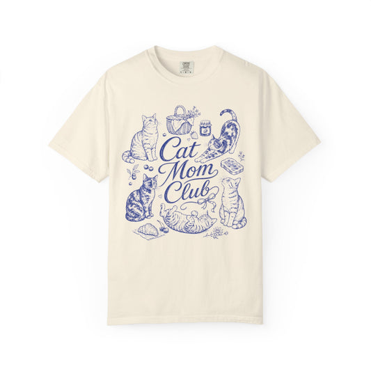 Cat Mom Club T-Shirt