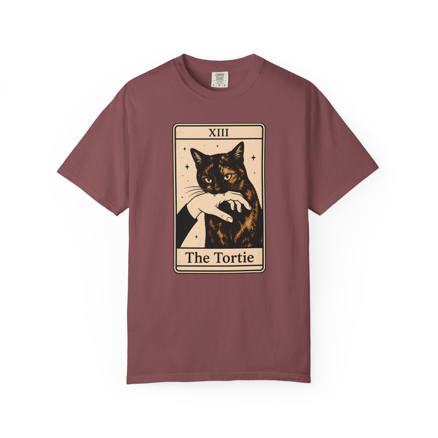 The Tortie Tarot Cat T-Shirt