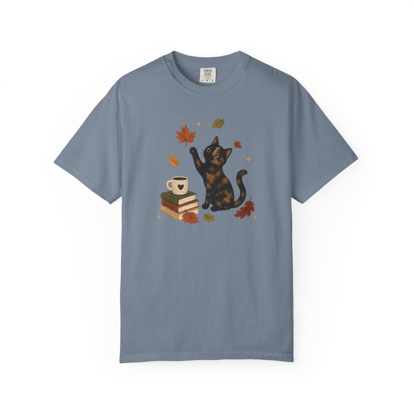Cozy Fall Tortie Cat T-Shirt