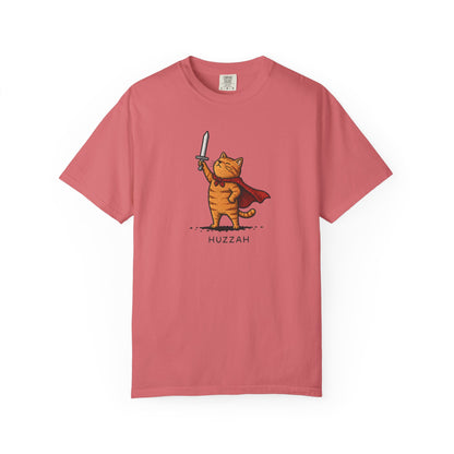 Huzzah Orange Cat T-Shirt