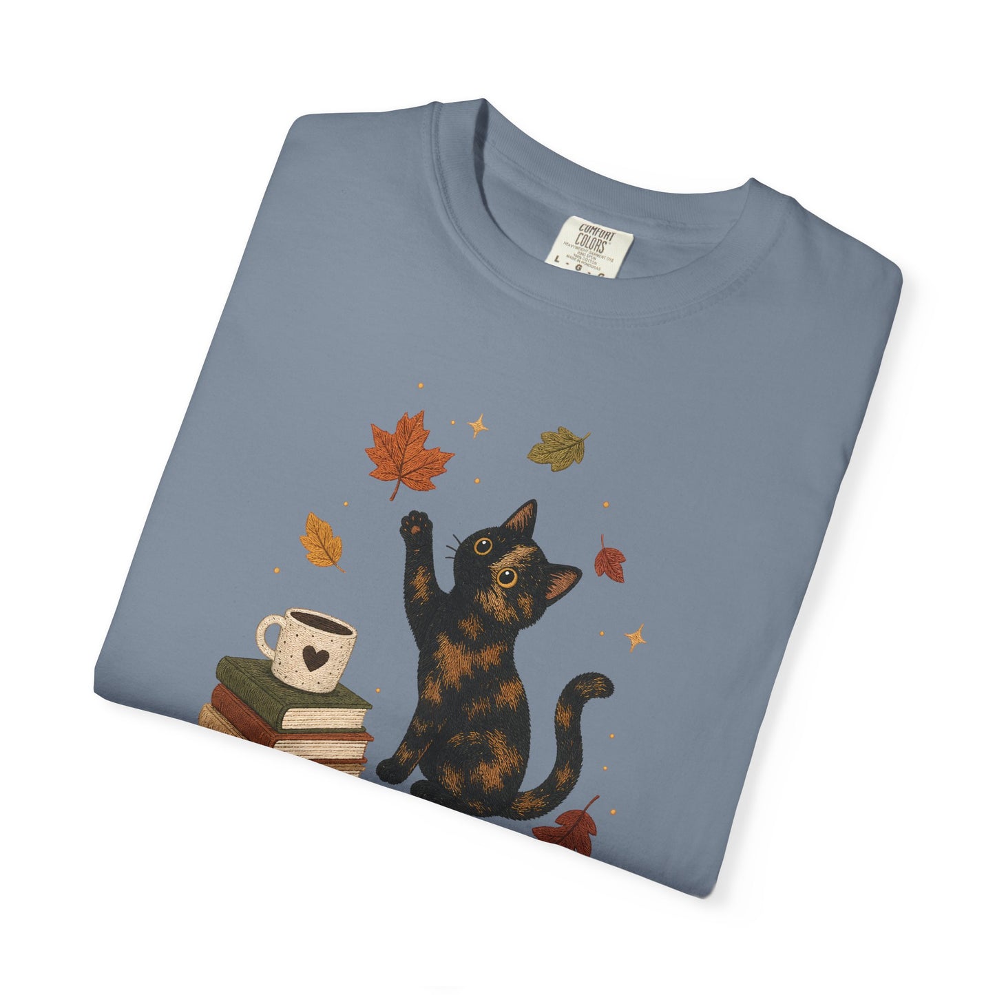 Cozy Fall Tortie Cat T-Shirt