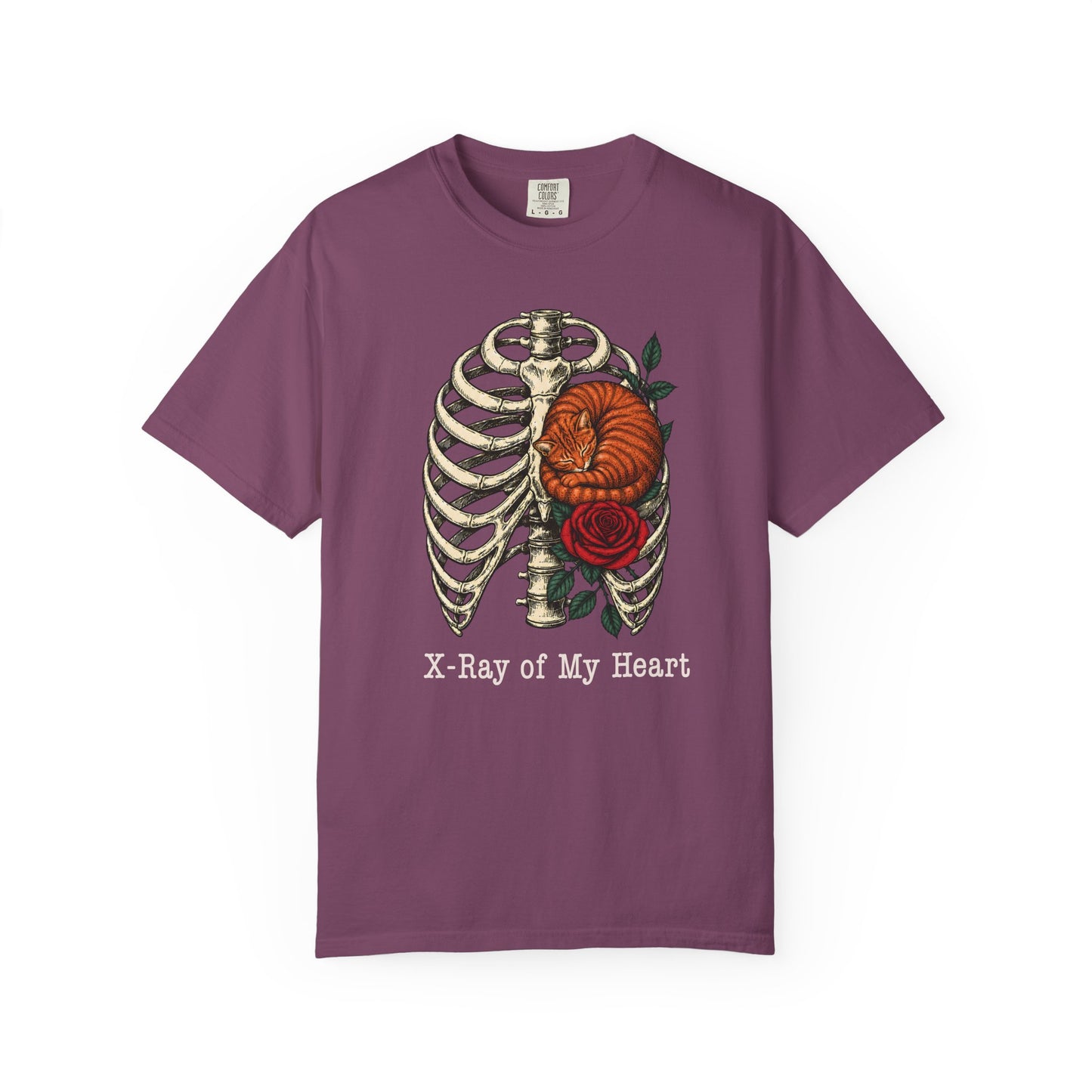 X-Ray of My Heart Cat T-Shirt