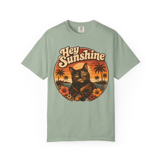 Hey Sunshine Tortie Cat T-Shirt