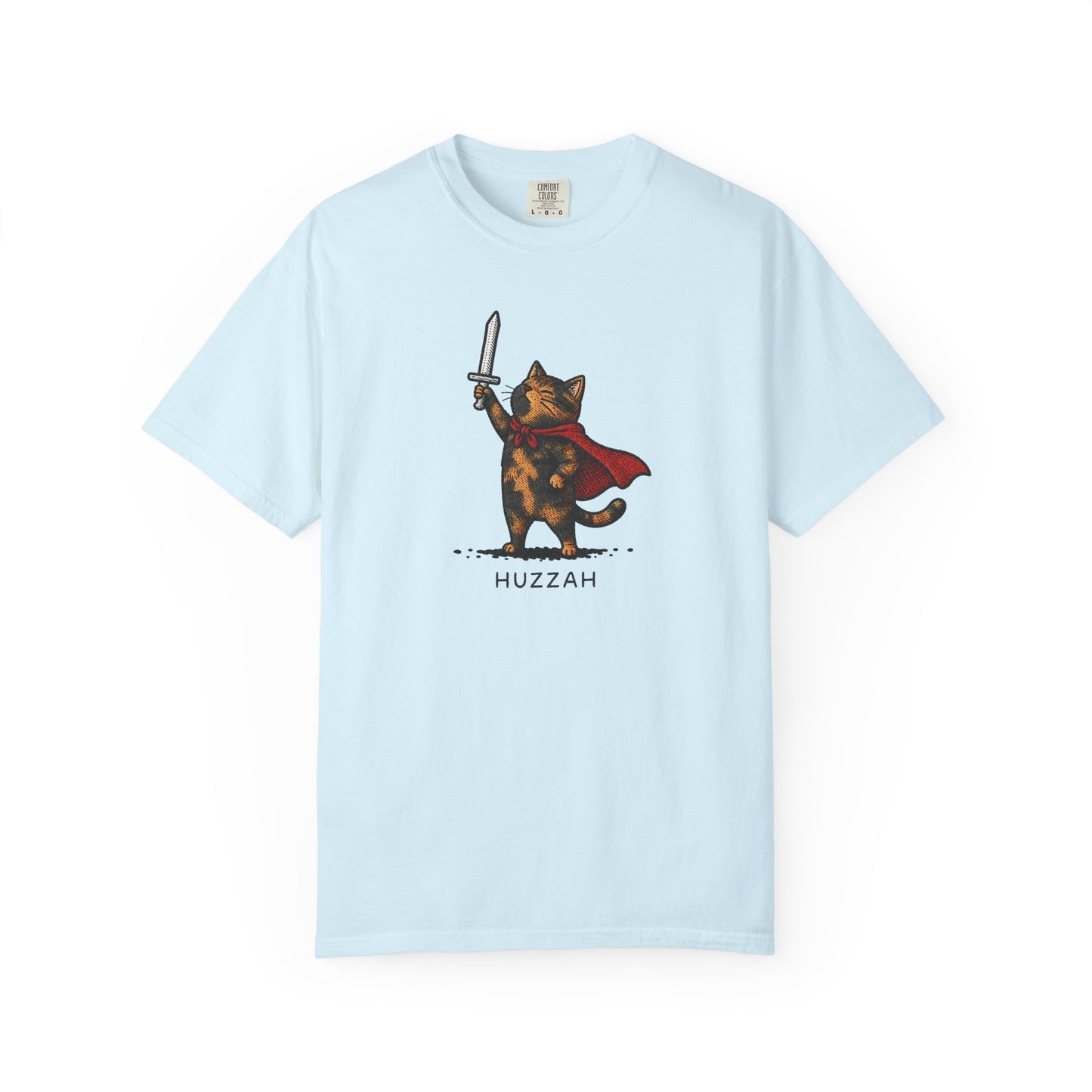 Huzzah Tortie Cat T-Shirt