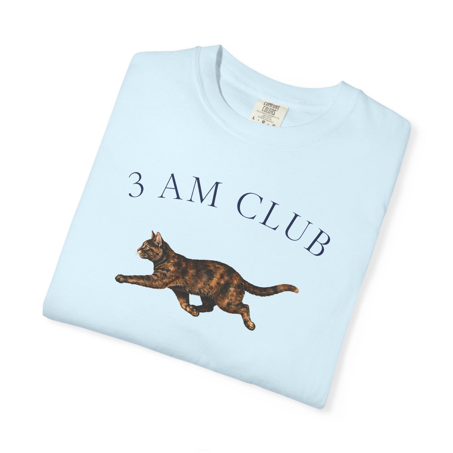 3 AM Club Tortie Cat T-Shirt