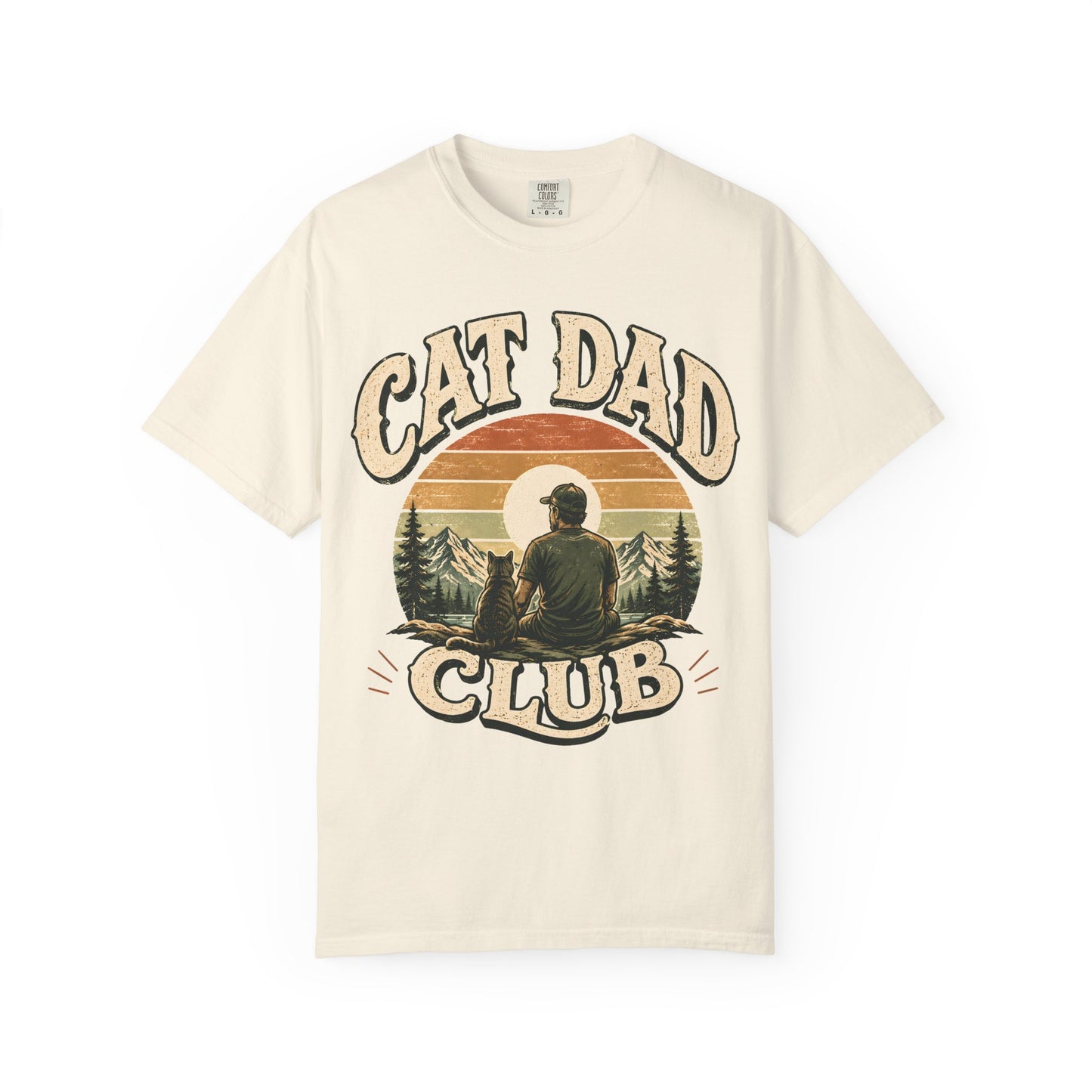 Cat Dad Club T-Shirt