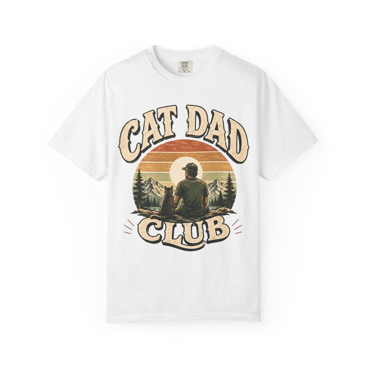 Cat Dad Club T-Shirt