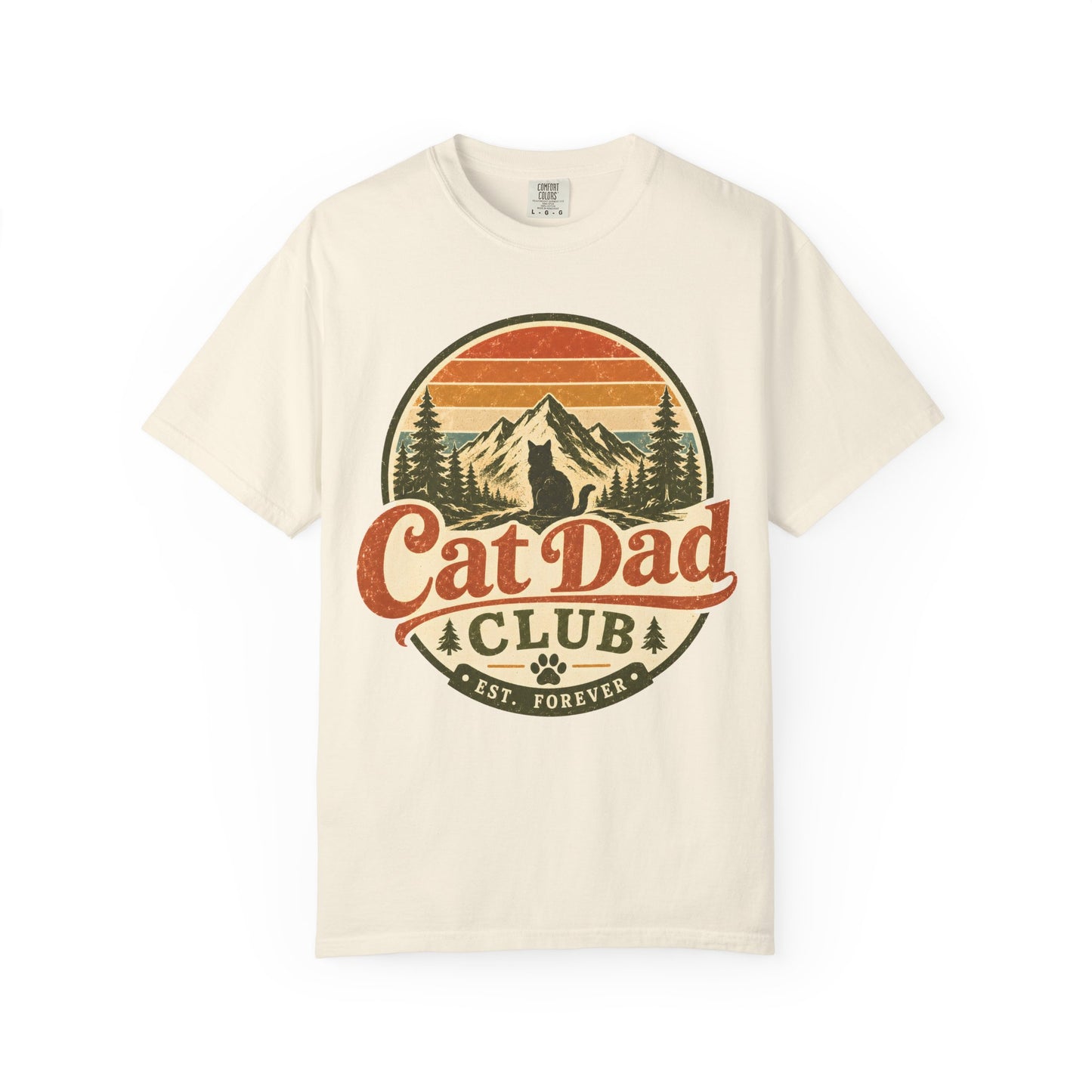 Cat Dad Club T-Shirt