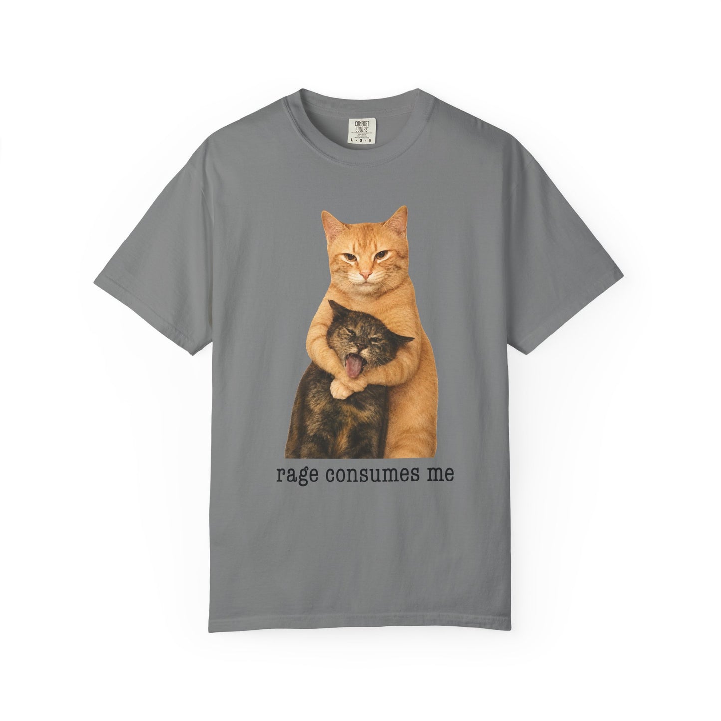 Rage Consumes Me Cat T-Shirt