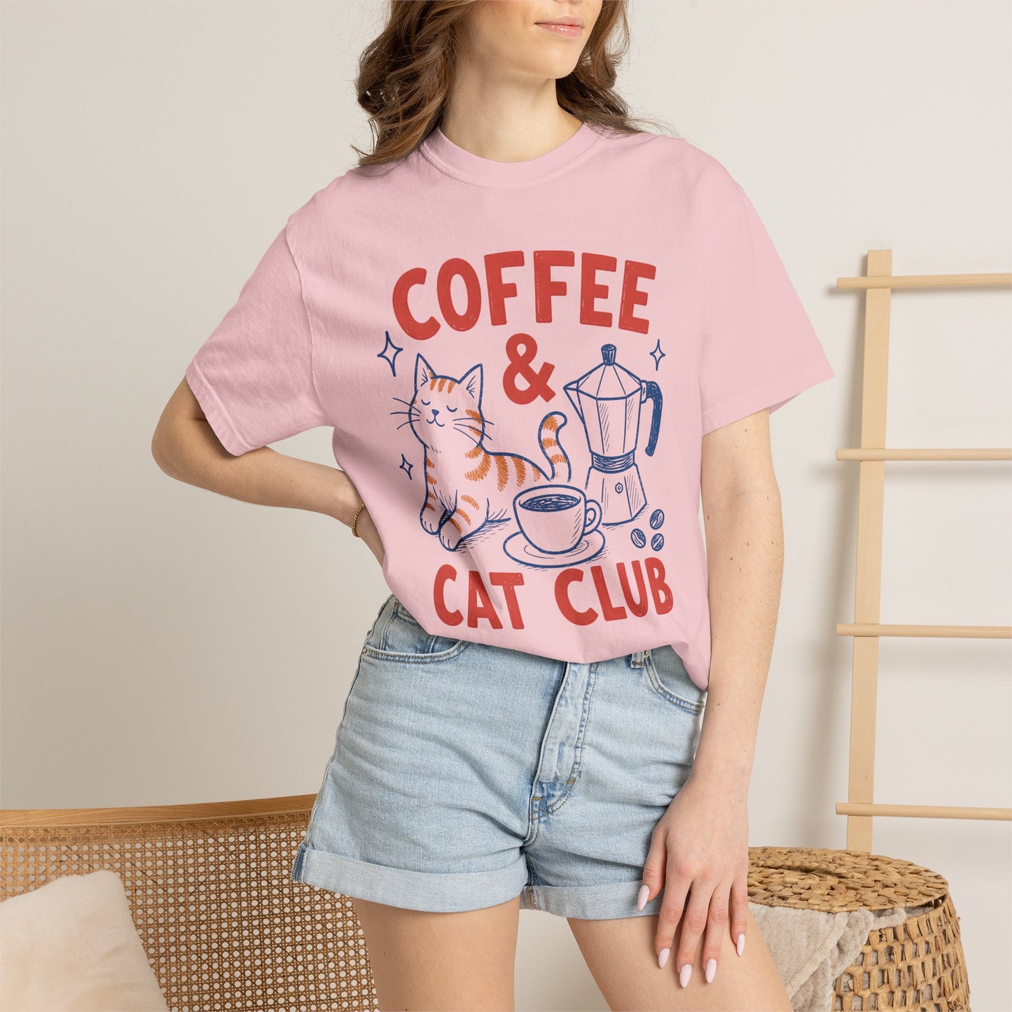 Coffee & Cat Club T-Shirt