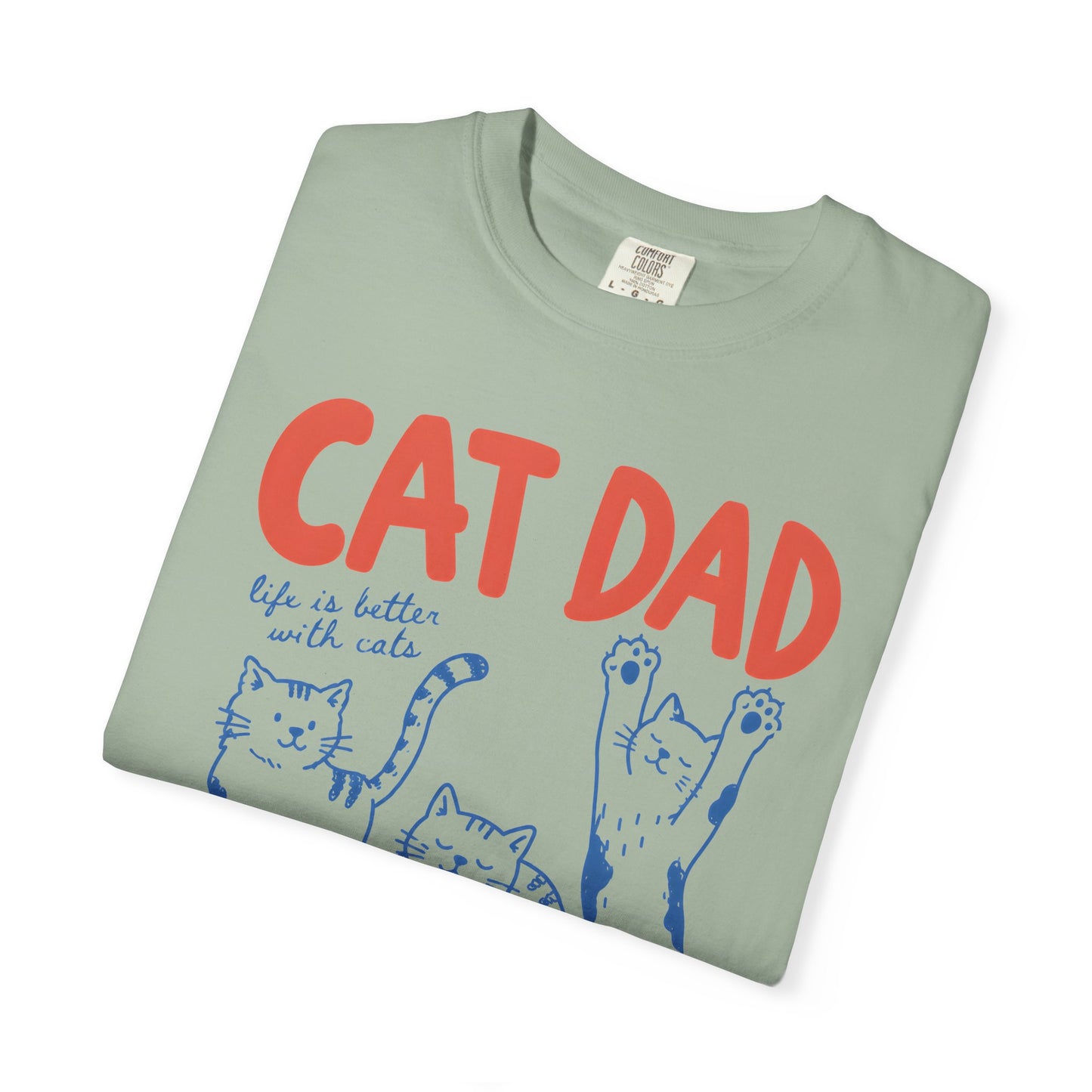 Cat Dad Club T-Shirt