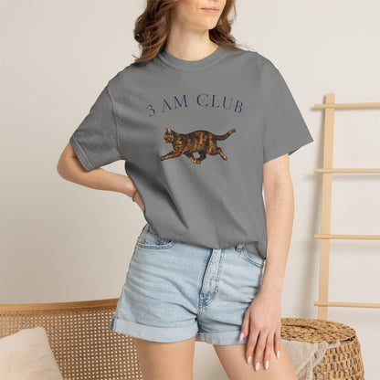 3 AM Club Tortie Cat T-Shirt