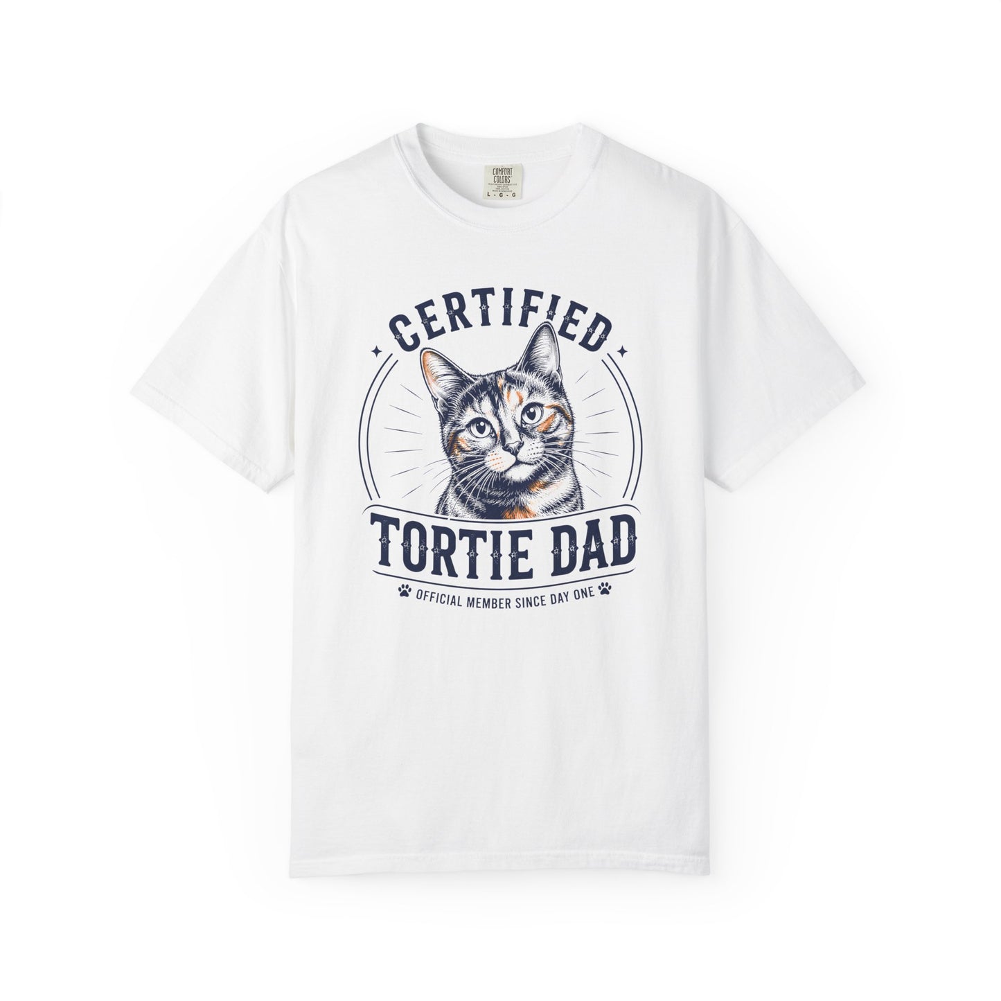 Certified Tortie Dad Cat T-Shirt