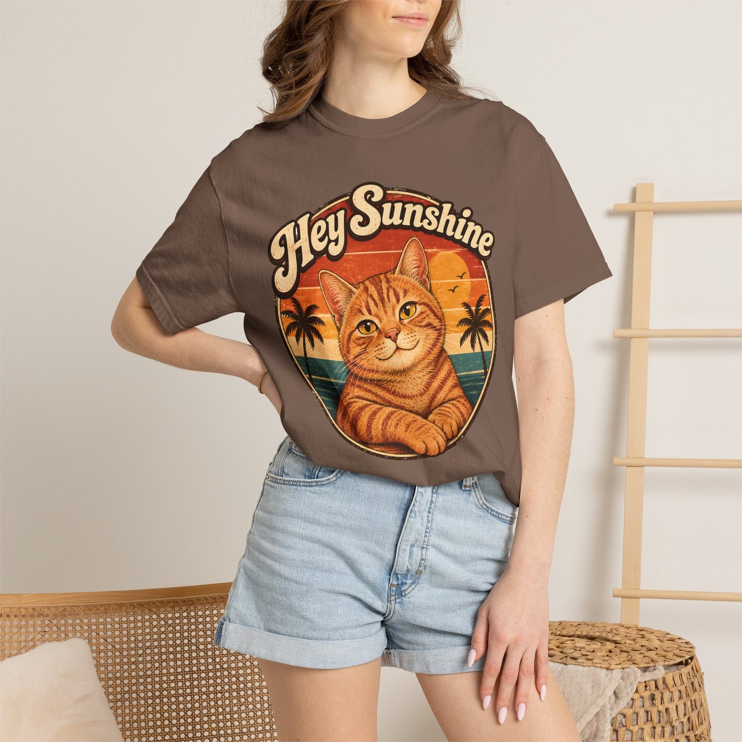 Hey Sunshine Cat T-Shirt