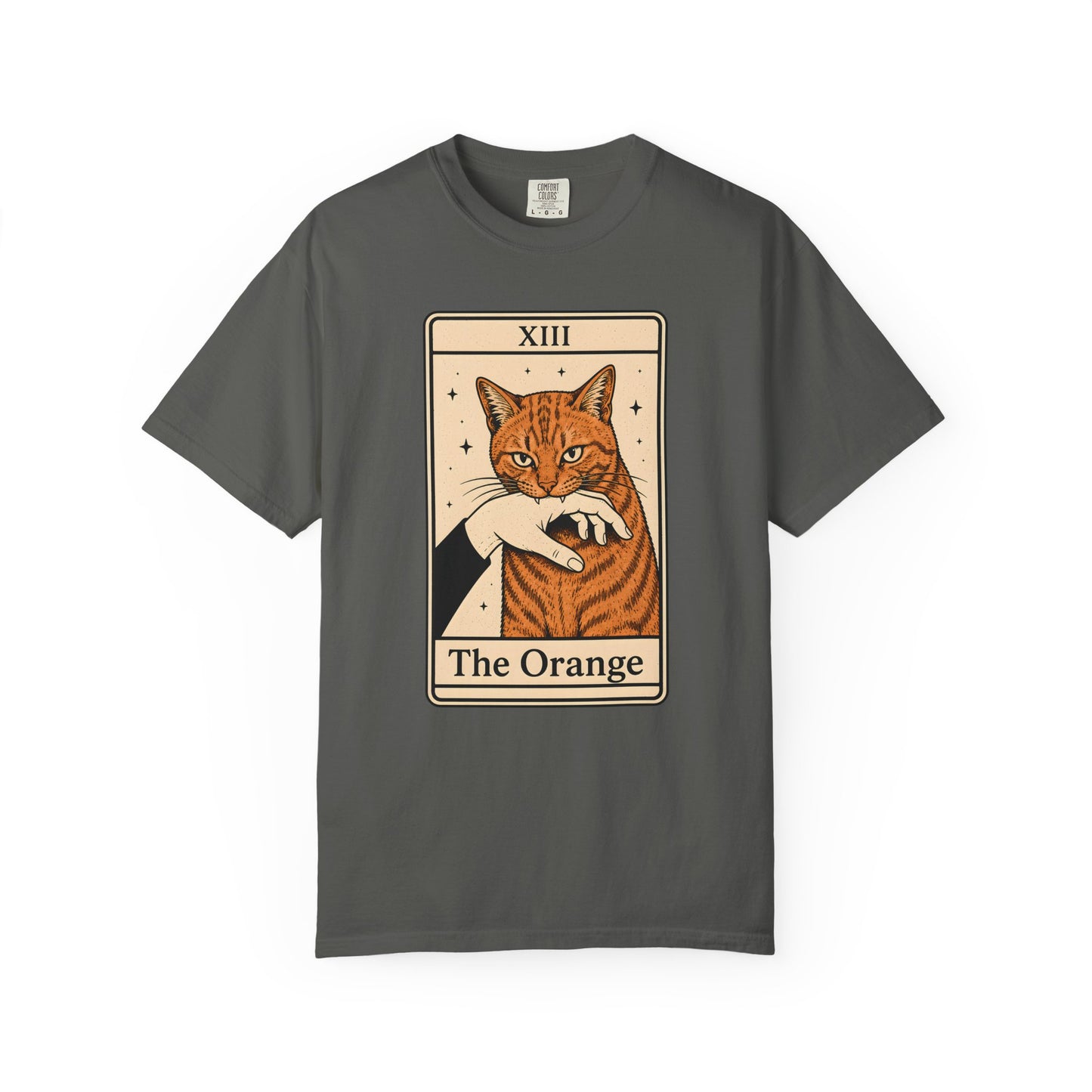 The Orange Tarot Cat T-Shirt
