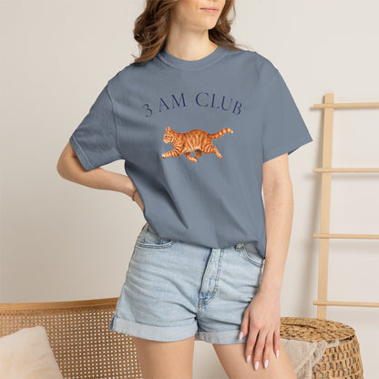 3 AM Club Cat T-Shirt