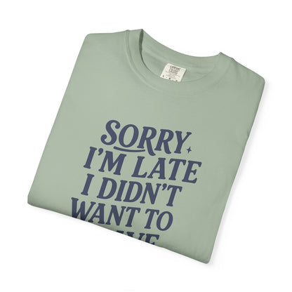 Sorry I’m Late Cat T-Shirt