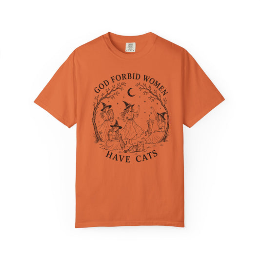 God Forbid Women Cat T-Shirt