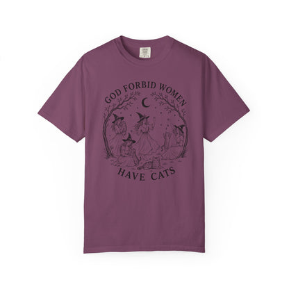God Forbid Women Cat T-Shirt