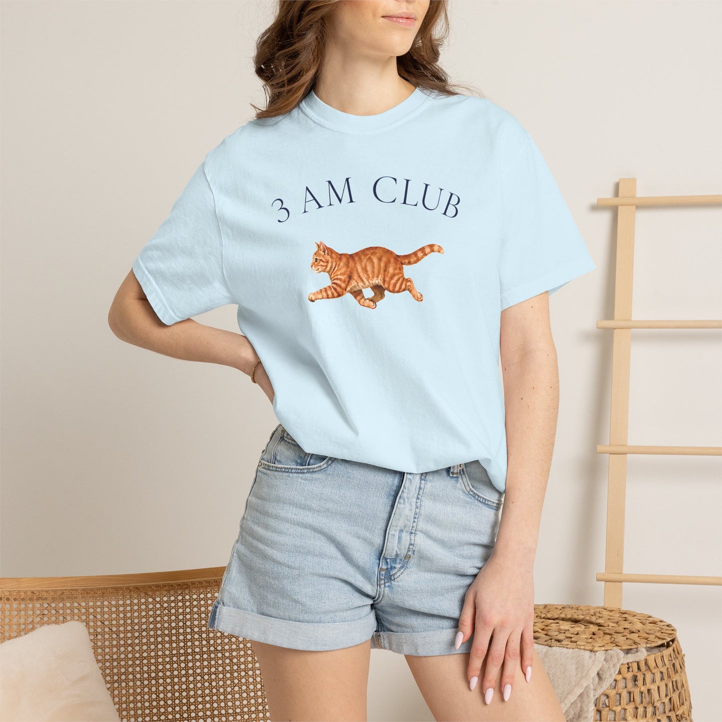 3 AM Club Cat T-Shirt